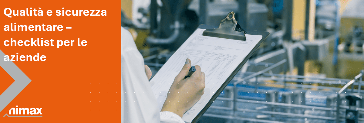 Copertina articolo blog Qualità e sicurezza alimentare – checklist per le aziende