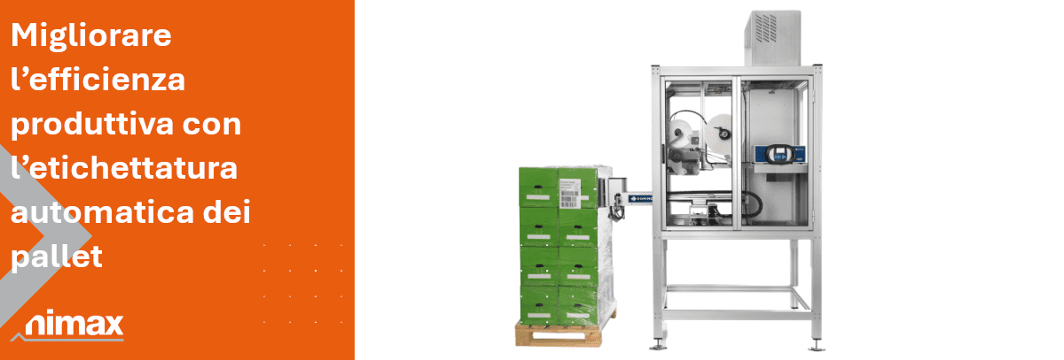 Copertina articolo Migliorare l’efficienza produttiva con l’etichettatura automatica dei pallet