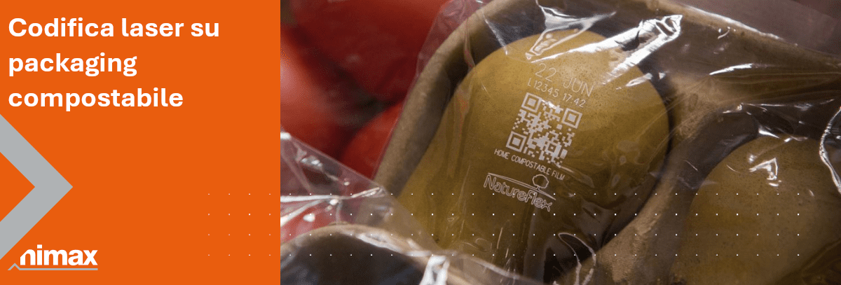 Copertina articolo Codifica laser su packaging compostabile