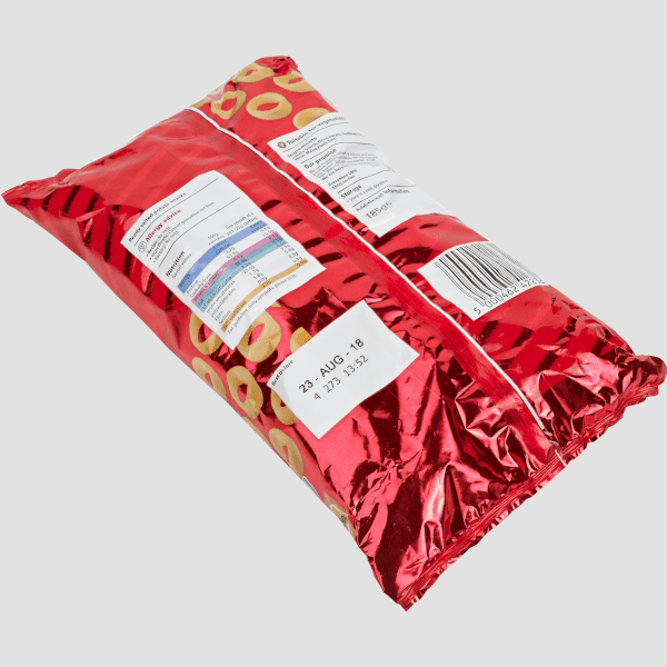 codifica stampa su ispezione etichettatura buste snack codifica stampa su ispezione etichettatura buste snack