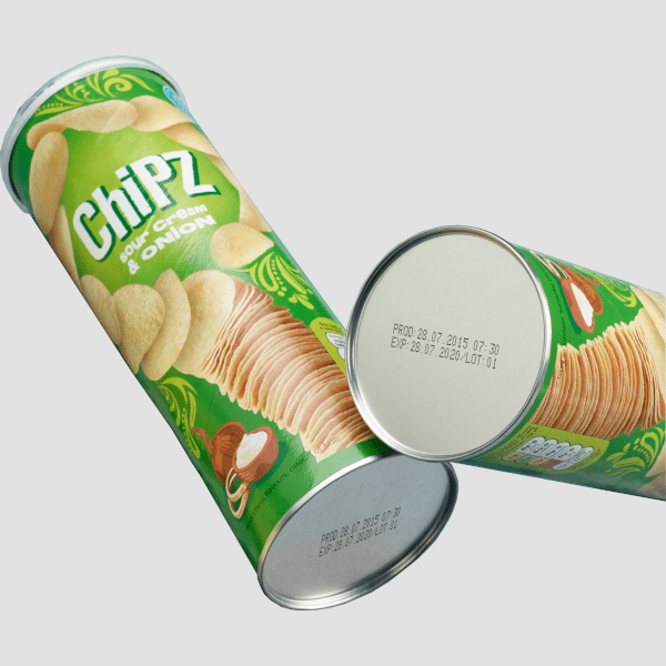 codifica stampa su ispezione etichettatura lattine barattoli snack codifica stampa su ispezione etichettatura lattine barattoli snack