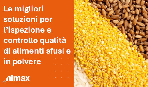 immagine SEO articolo blog Le migliori soluzioni per l’ispezione e controllo qualità di alimenti sfusi e in polvere