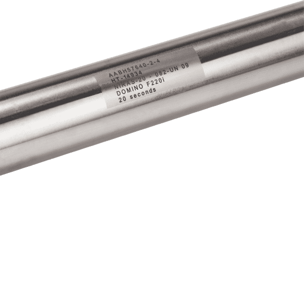 codifica stampa su tubi di metallo - metallurgia siderurgia