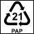 simbolo etichettatura ambientale 21 pap