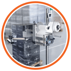 etichettatura di pallet domino mx350i-ep