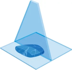 geometria fascio raggi x aicon scan xr-600 fa