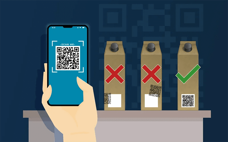 esperienza di scansione codici 2d gs1