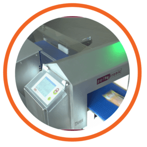 controllo qualità packaging metal detector