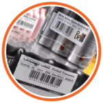 esempio per la personal care di applicazione di etichette