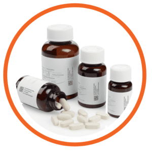 esempio di stampa a trasferimento termico - etichettatura industriale settore pharma