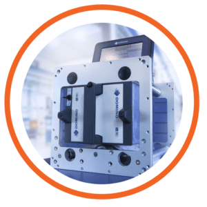 esempio di stampante a trasferimento termico per etichettatura industriale