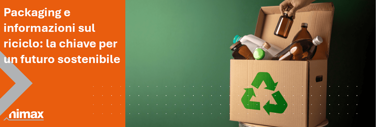 copertina articolo packaging e informazioni sul riciclo