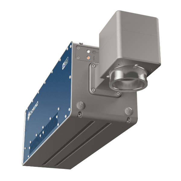marcatore laser uv domino ux360i - visione dal basso
